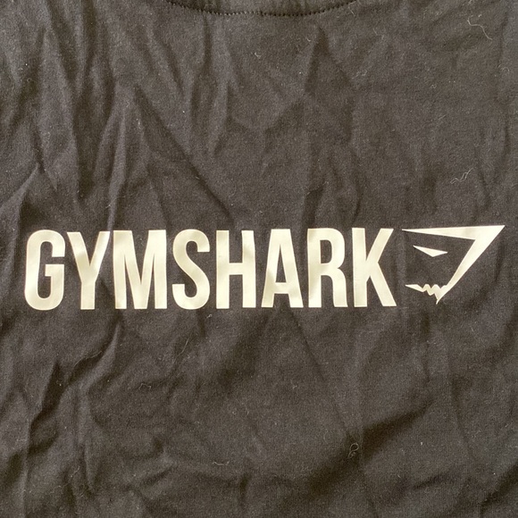 Gymshark Crop Mesh Back Tank - Black - Medium - Picture 3 of 9